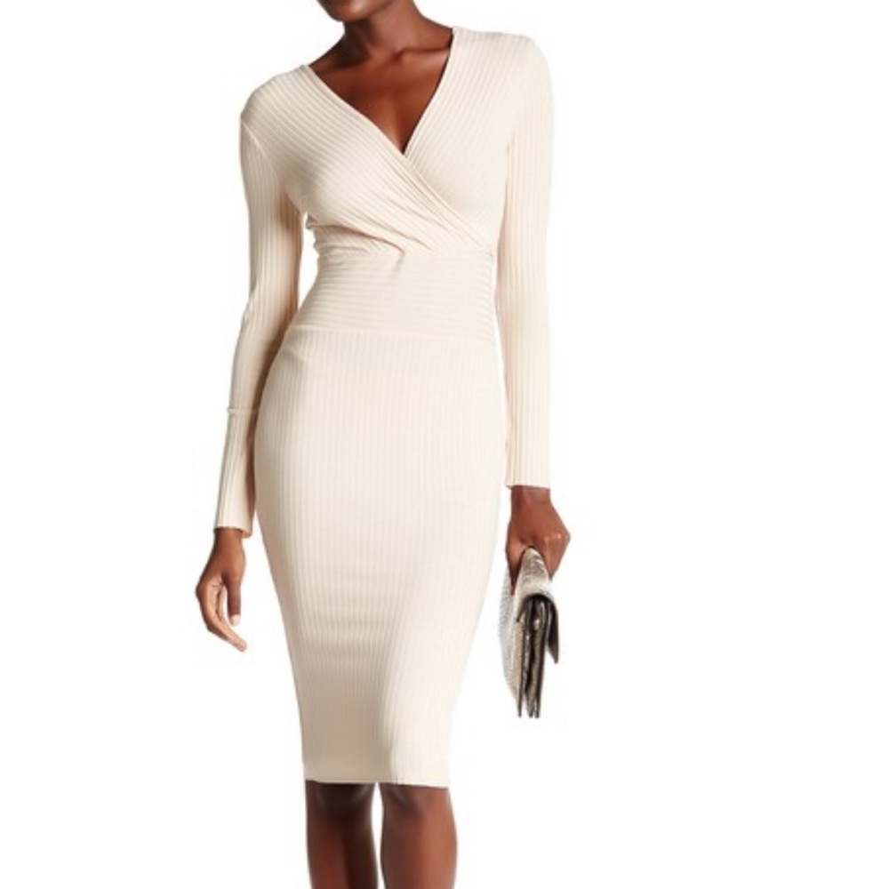 L’Atiste Knit Bodycon Dress